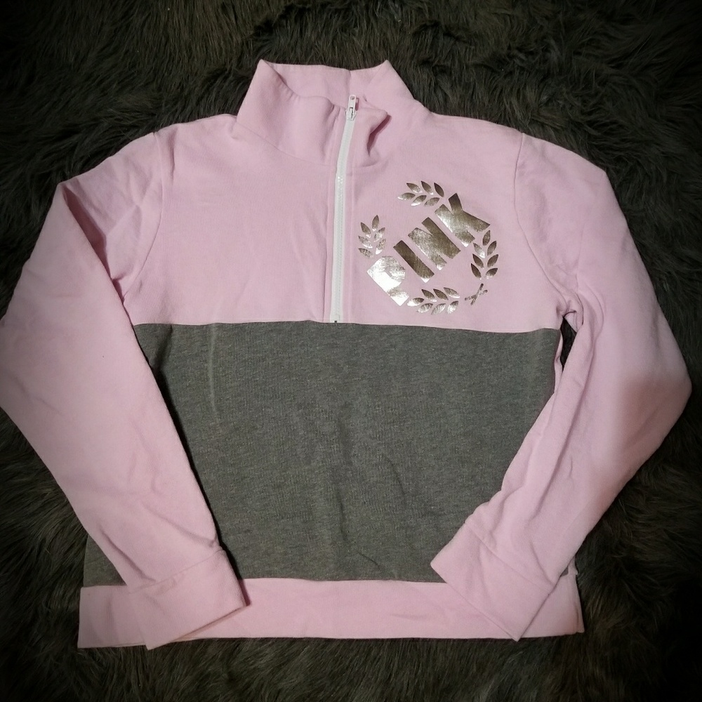 VS PINK Quarter Zip sweatshirt